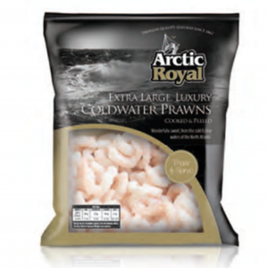 artic royal extra large coldwater prawns