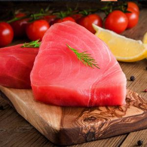 IQF seafood fresh tuna loin