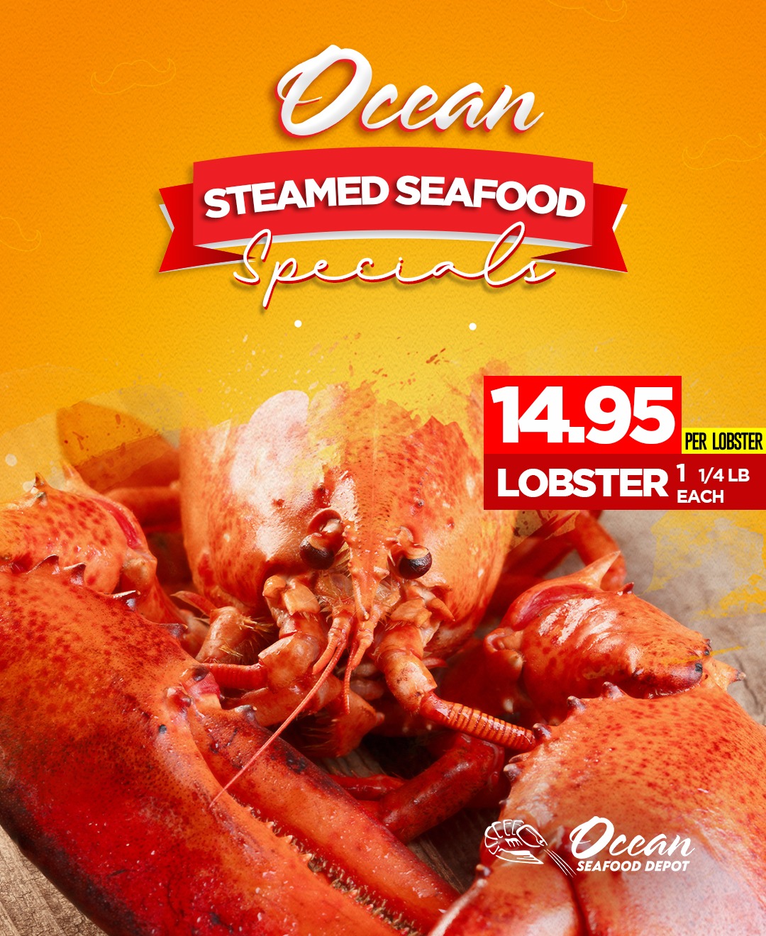 OCEAN STEAMED SEAFOOD SPECIALS Ocean Seafood Depot