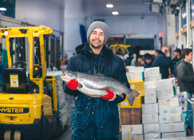 fresh salmon delivery to Brooklyn